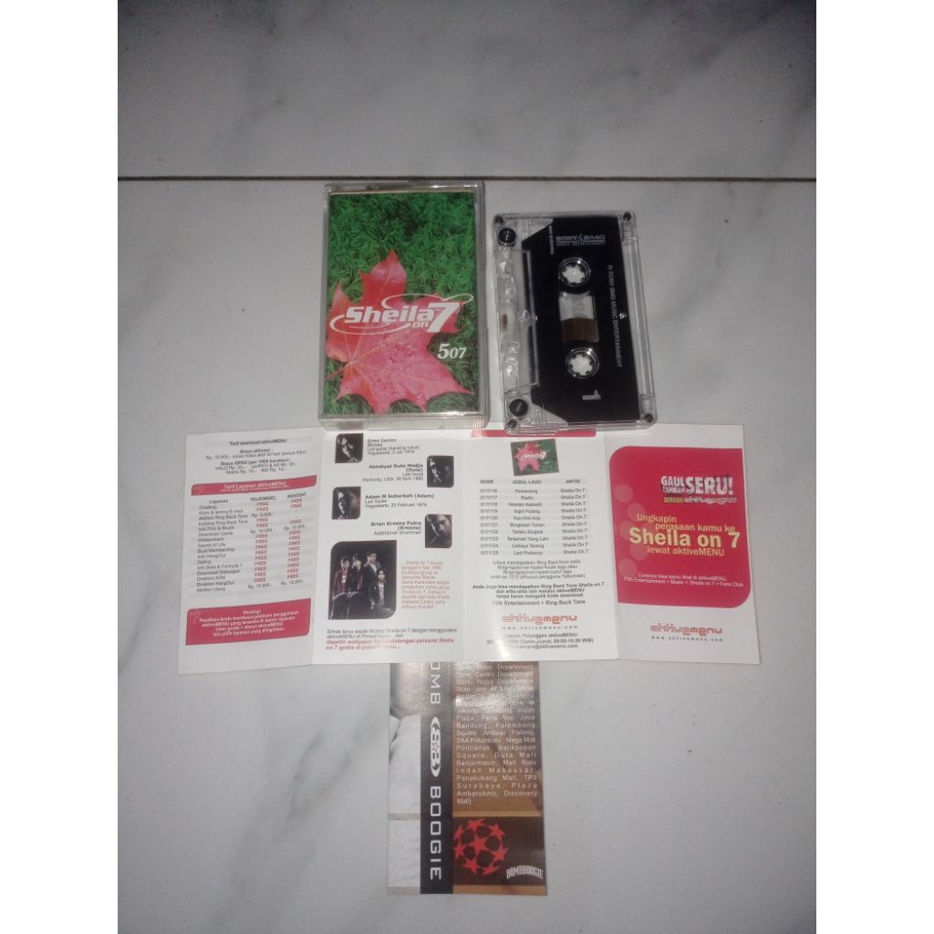 kaset pita Sheila on 7 507
