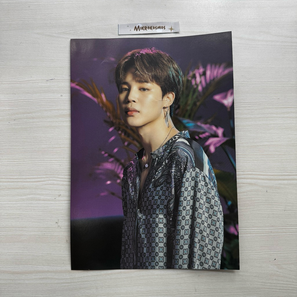 poster Jimin MAGIC SHOP MUSTER - siap kirim
