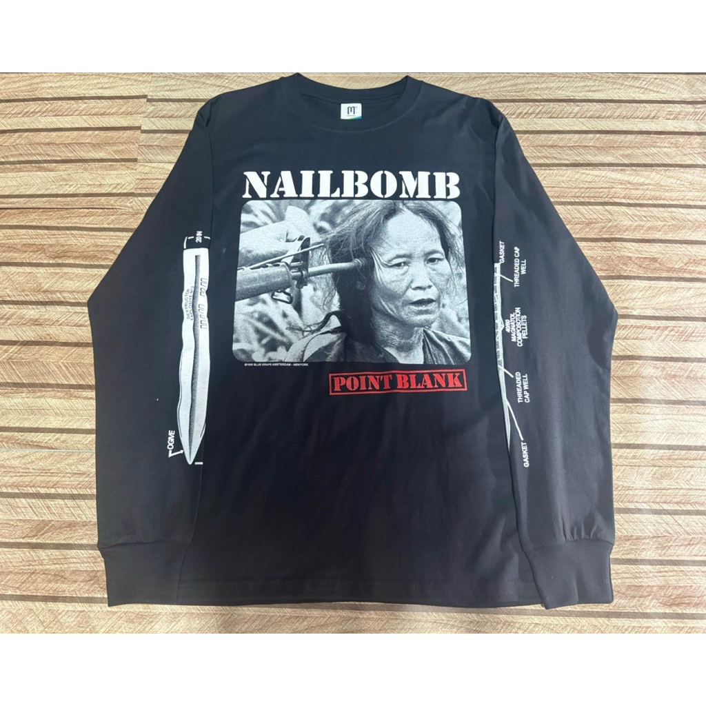NAILBOMB point blank art - LONG SLEEVE