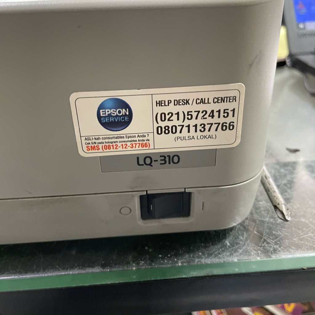 MAINBOARD EPSON LQ310 BEKAS/second