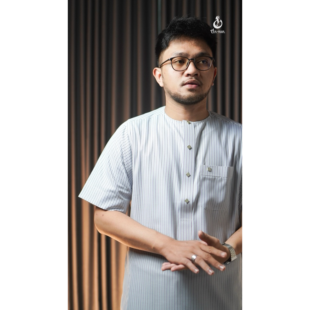 GAMIS JUBAH ANNUN SALUR LENGAN PENDEK