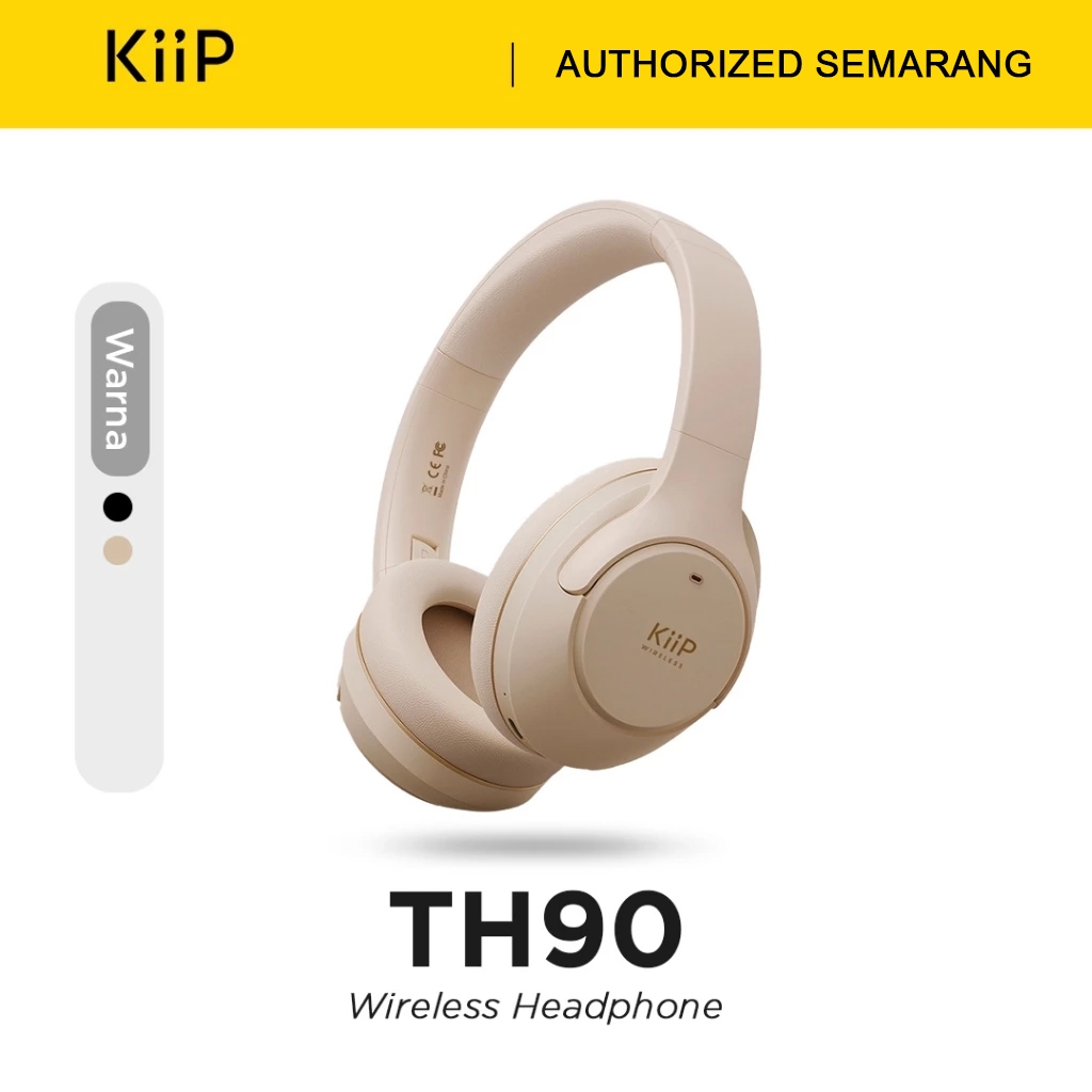 KiiP Wireless TH90 ANC Wireless Over-Ear Headphone Spatial Audio