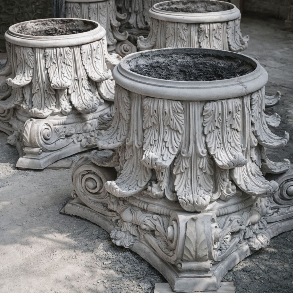 Mahkota Tiang Pilar beton / mahkota Tiang rumah full beton