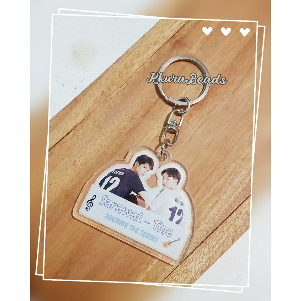 New Keychain GMMtv Series / Gantungan kunci / Gantungan Akrilik /  2gether the series / Bad buddy th