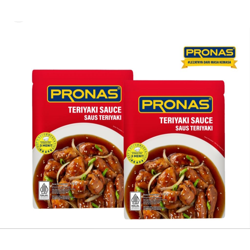 175 gr Pronas Teriyaki Sauce Saus Teriyaki