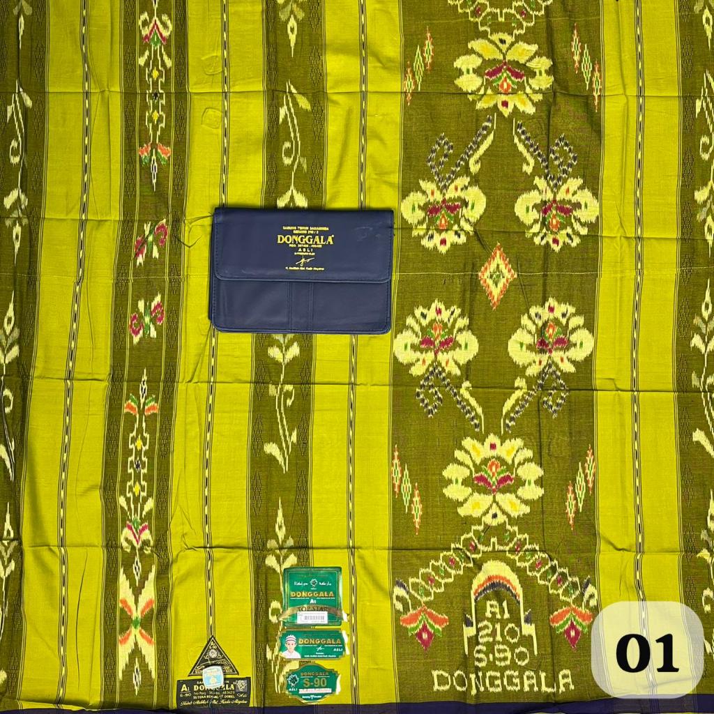 Sarung Donggala A1 S90 KHL / Sarung Donggala sutra 90