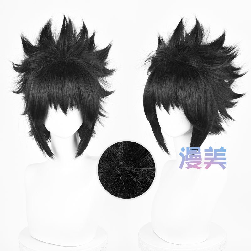 M 30cm Wig Uchiha Sasuke Cosplay Naruto Orang Dewasa/Anak-Anak Dapat Menggunakannya