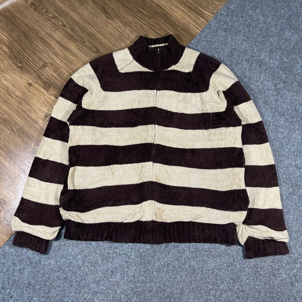 Jaket Converse salur revesible second