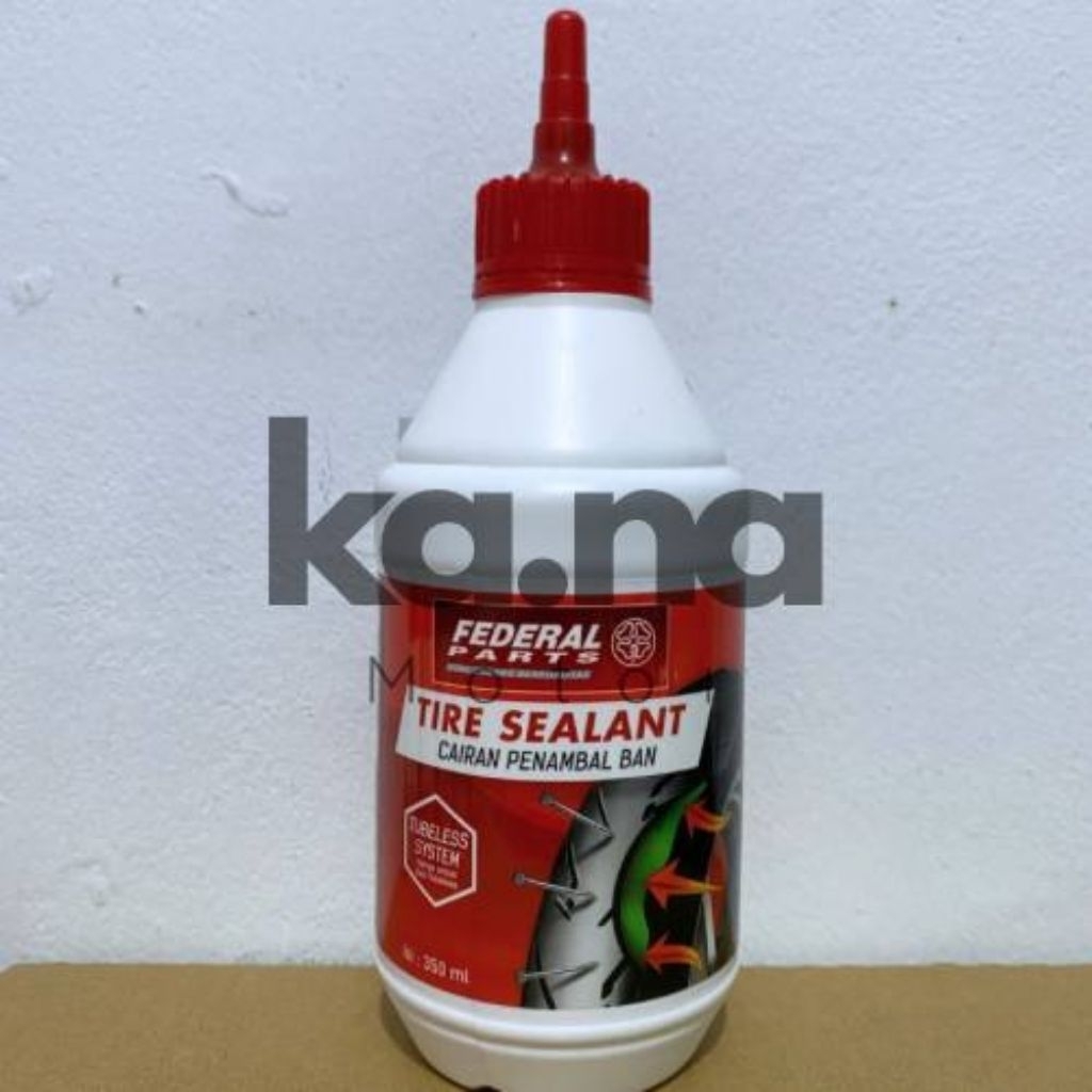 FEDERAL TIRE SEALANT 350ML CAIRAN PENAMBAL BAN CAIRAN TUBLES