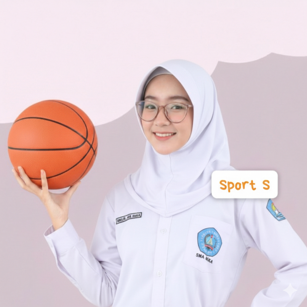 Jilbab Sport S Pet Tebal Lebar / Jilbab Instan Jersey S / Bergo Sport S
