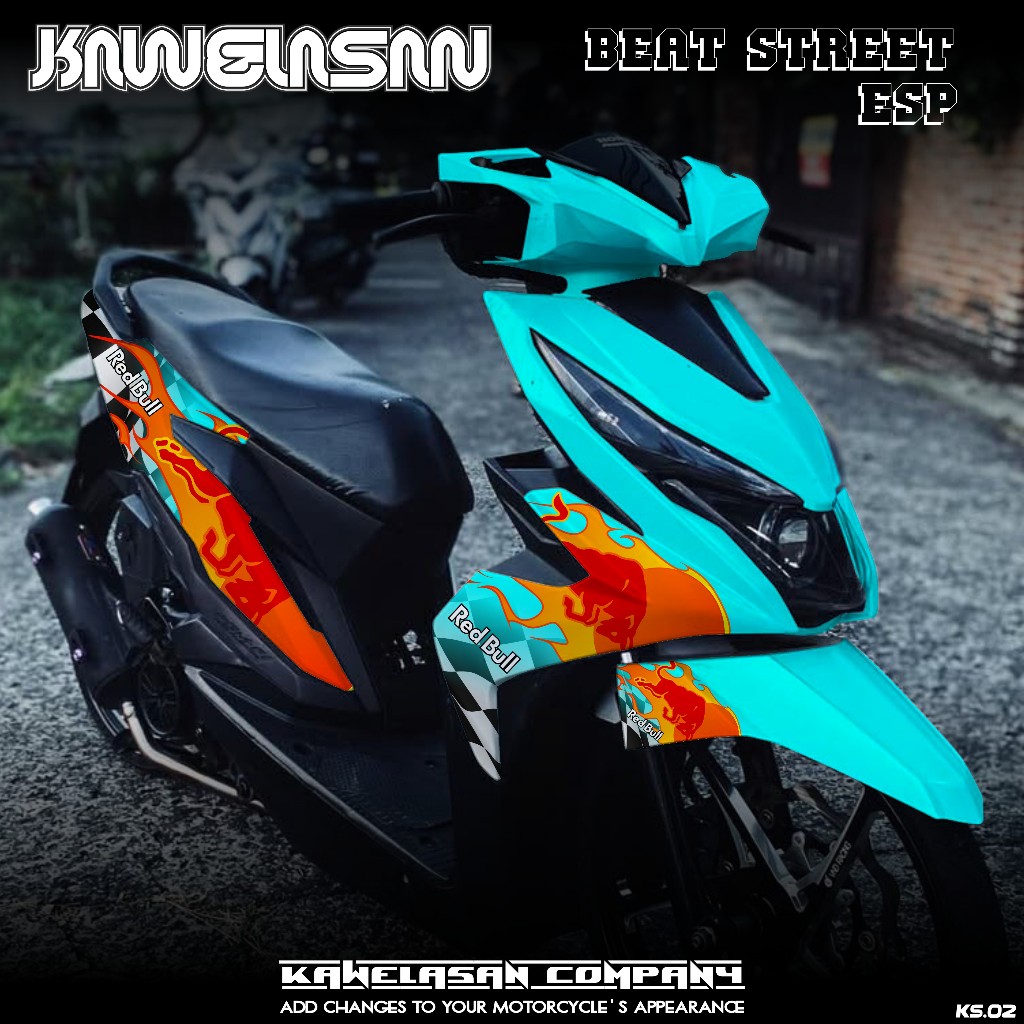 (COD) TERBARU Decal Sticker FULL BODY Beat ESP TAHUN 2016 2017 2018 2019 Sticker Full Body Beat ESP 