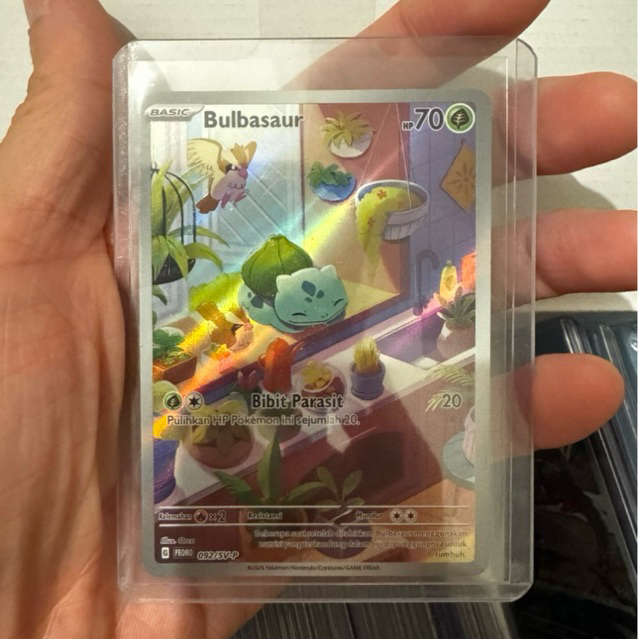 Bulbasaur Kartu Promo 092/SV-P Harta Berkilau - Kartu Pokemon Indonesia