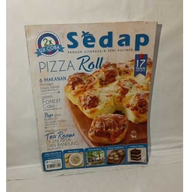 MAJALAH SEDAP EDISI PIZZA ROLL DLL