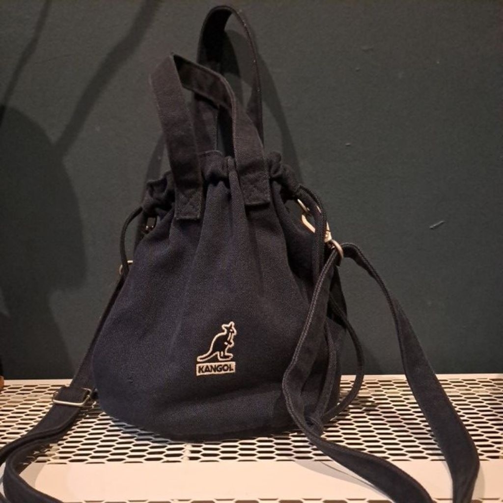 Kangol mini sling, preloved (RARE) FREE MINI BAG ADIDAS