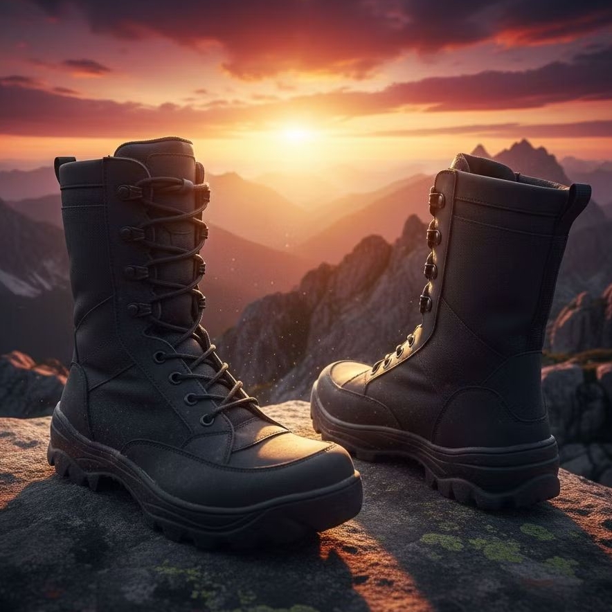 sepatu pdl weba jatah tni ad safty ujung besi