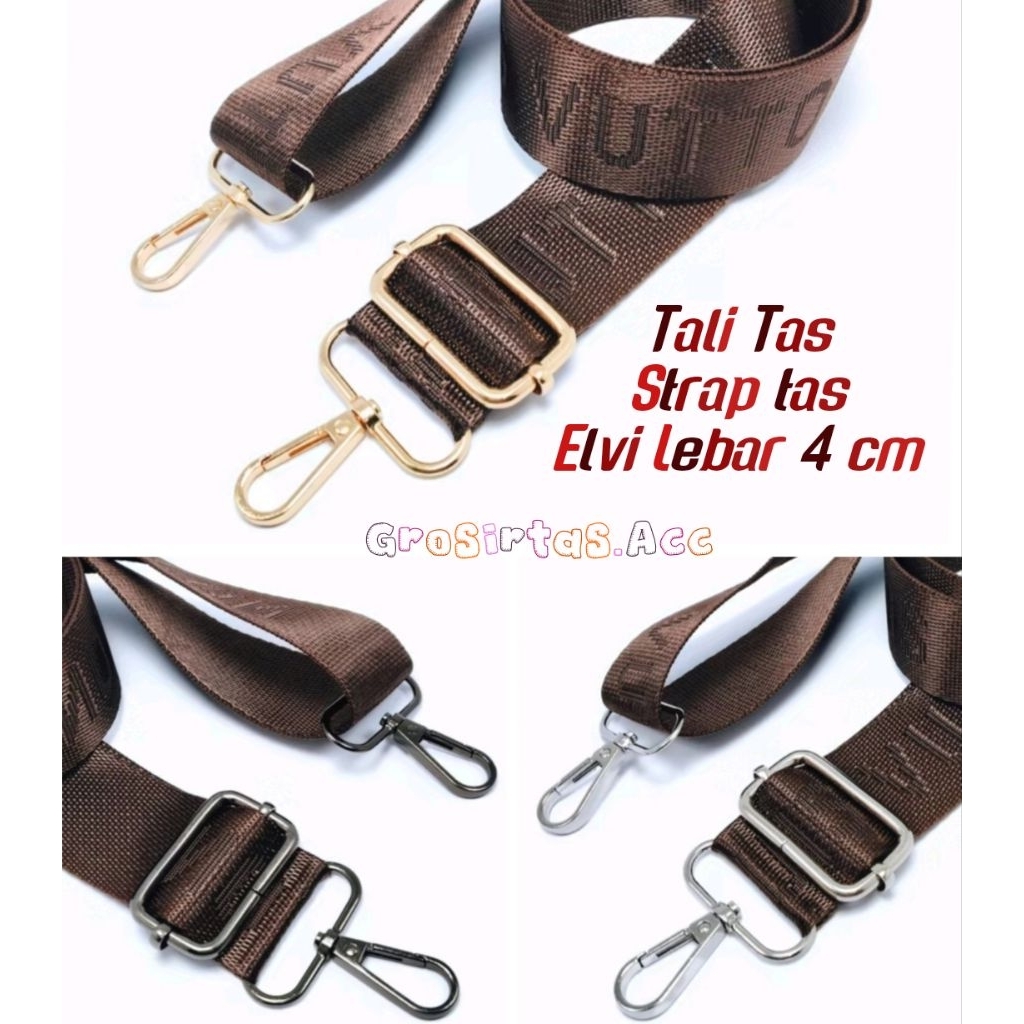Longstrap Tali Selempang Tas Wanita Livie Lebar 4 cm Tali Tas Berkualitas