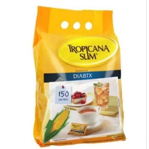 Tropicana Slim Sweetener Diabtx 1.8g - Pemanis Rendah Kalori dengan Kromium untuk Diabetes