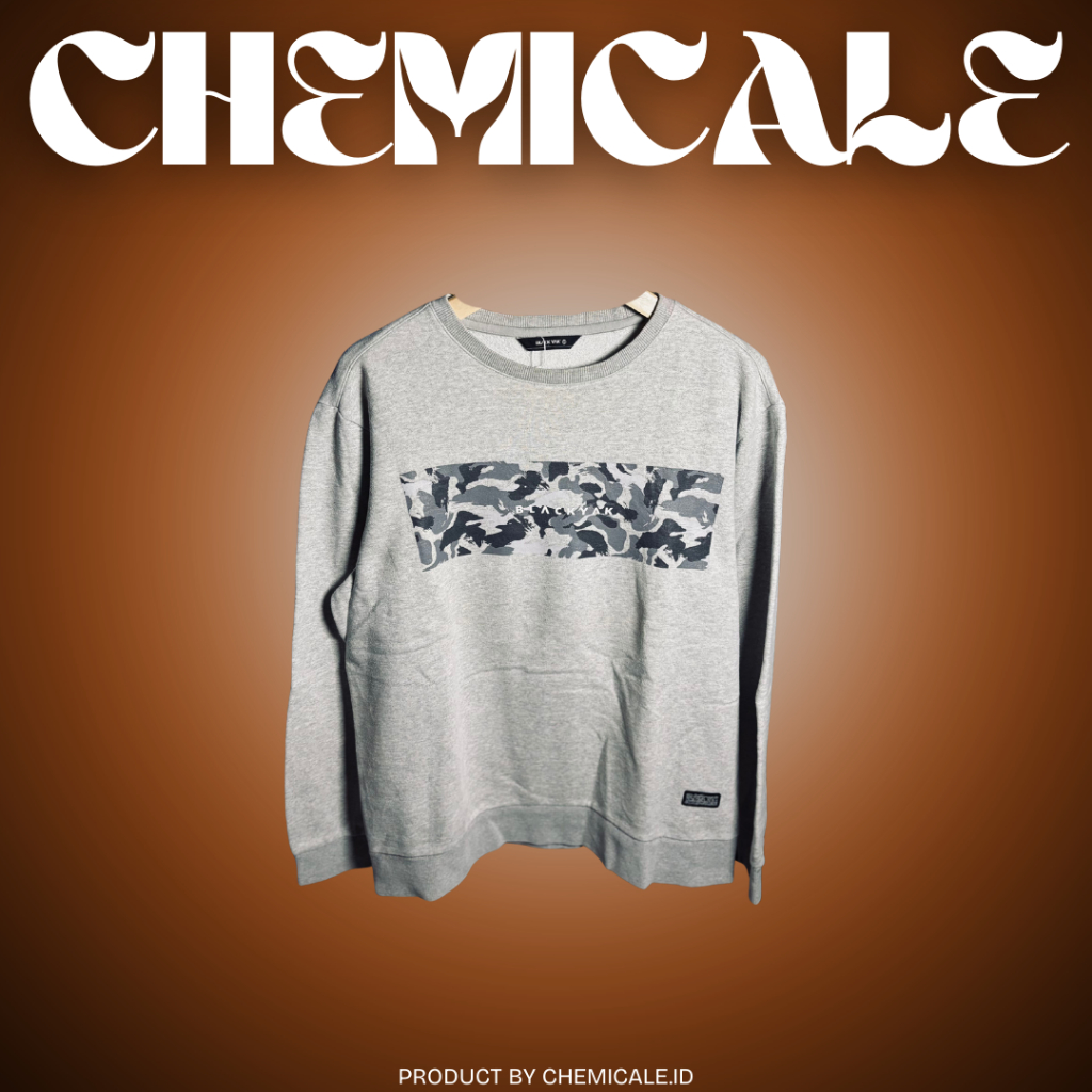 CHEMICALE-CREWNECK-BLACK YAK