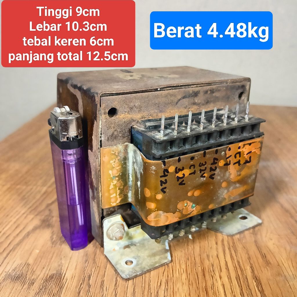 Trafo bando 10A CT42 bekas copotan KENWOOD