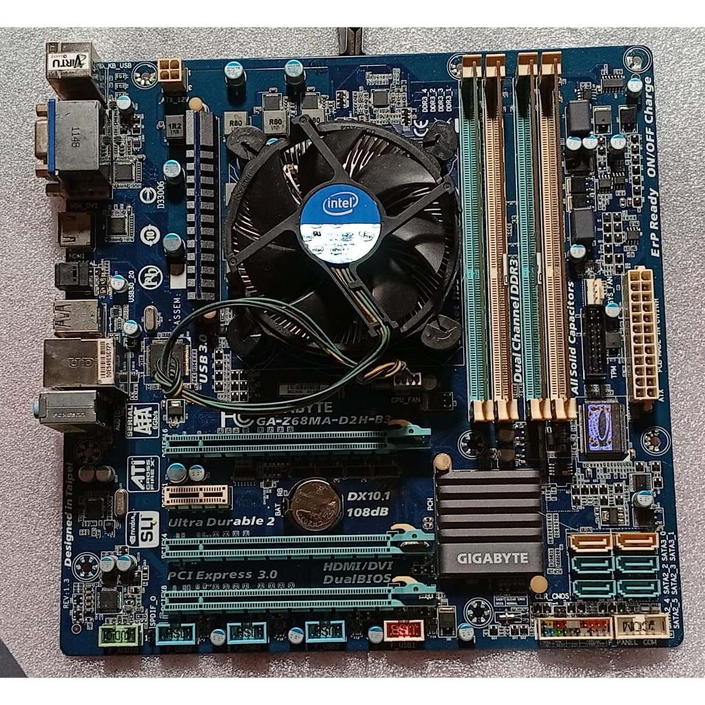 Paket Core i5 Ram 8gb Motherboard PC Gaming Gigabyte GA-Z68A-D3H-B3