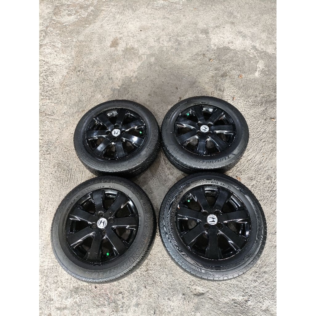 velg ori freed Ring 15 pcd 4×100 cat hitam