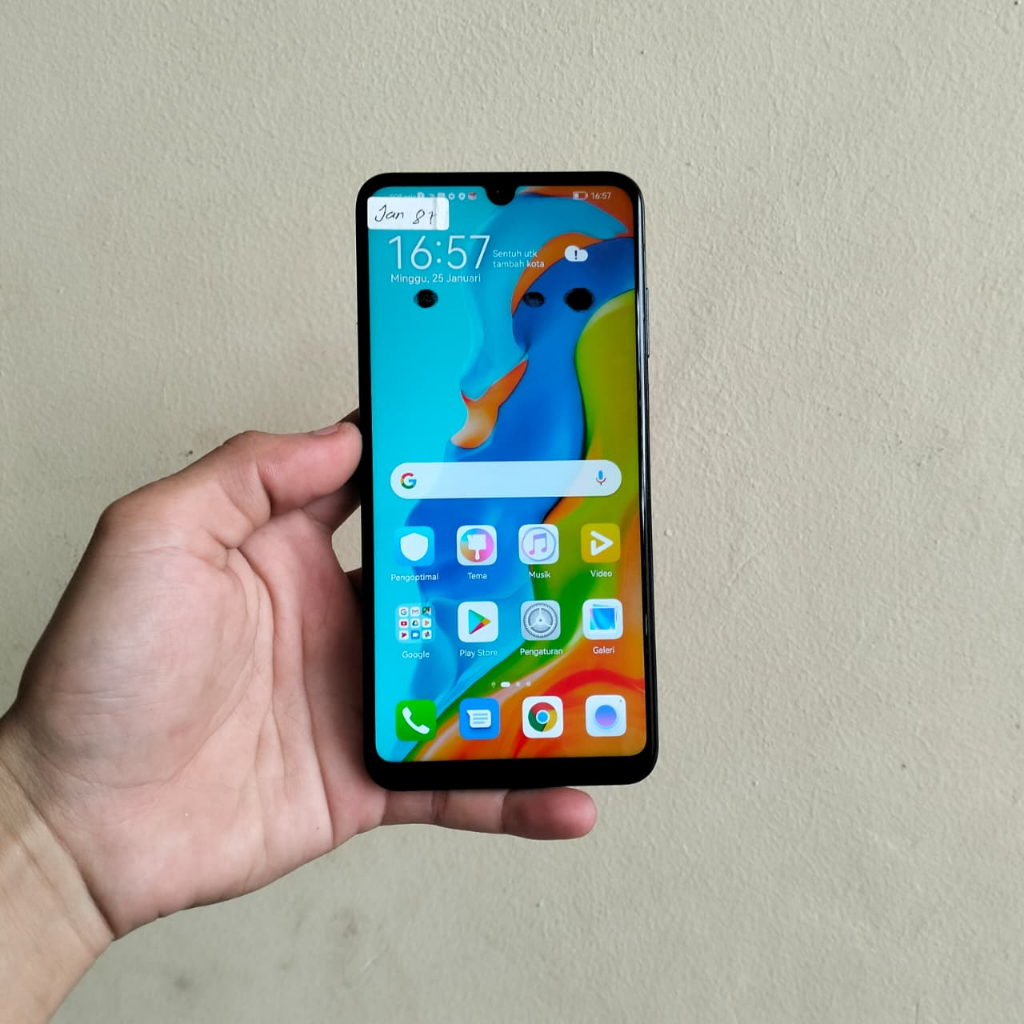 Huawei P30 Lite Dual SIM LTE RAM 6GB Internal 128GB Bekas Resmi Indonesia