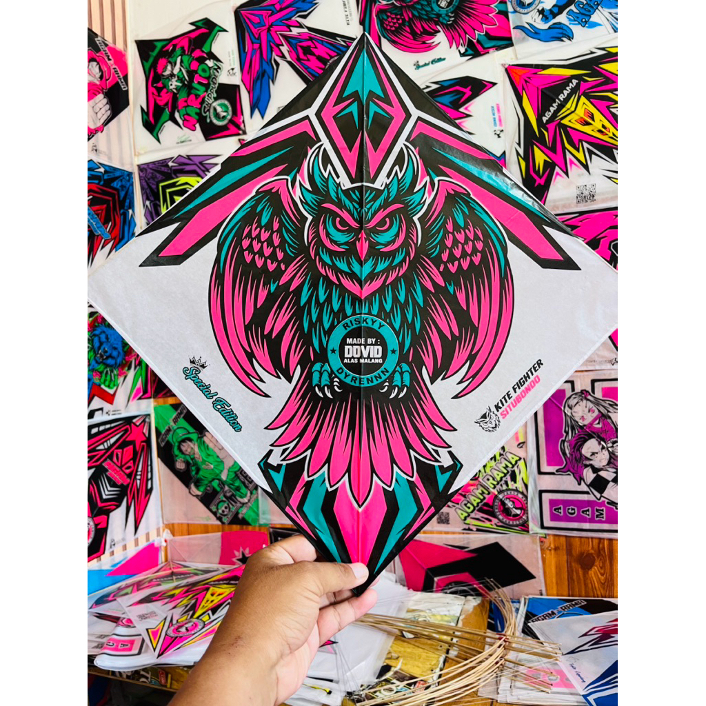 kertas layangan 3 warna 50pcs