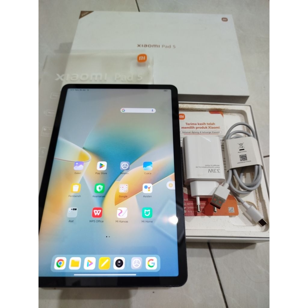Tablet Xiaomi Pad 5 Fullset Mulus