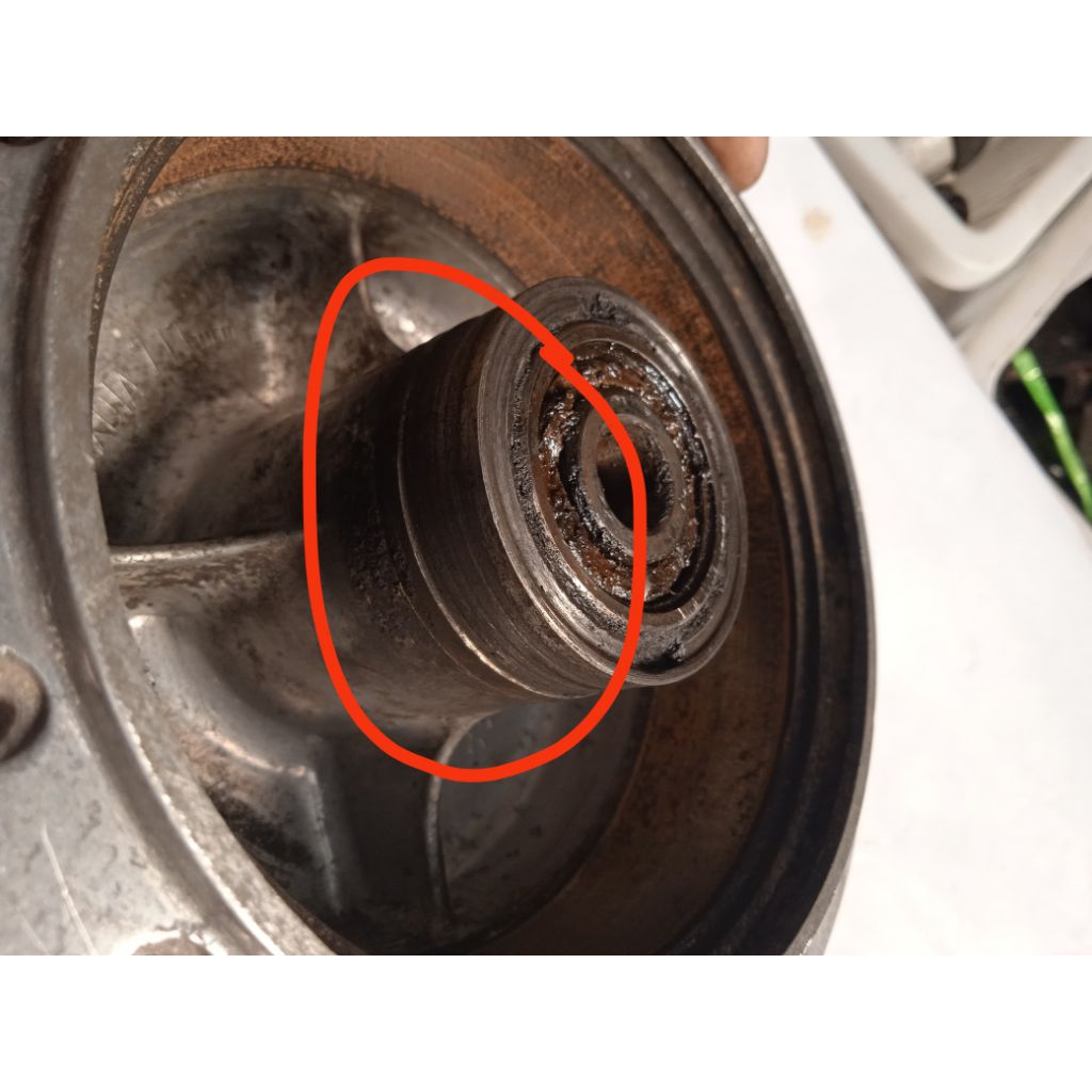 tromol depan set tutup Honda cb100,cb125 original