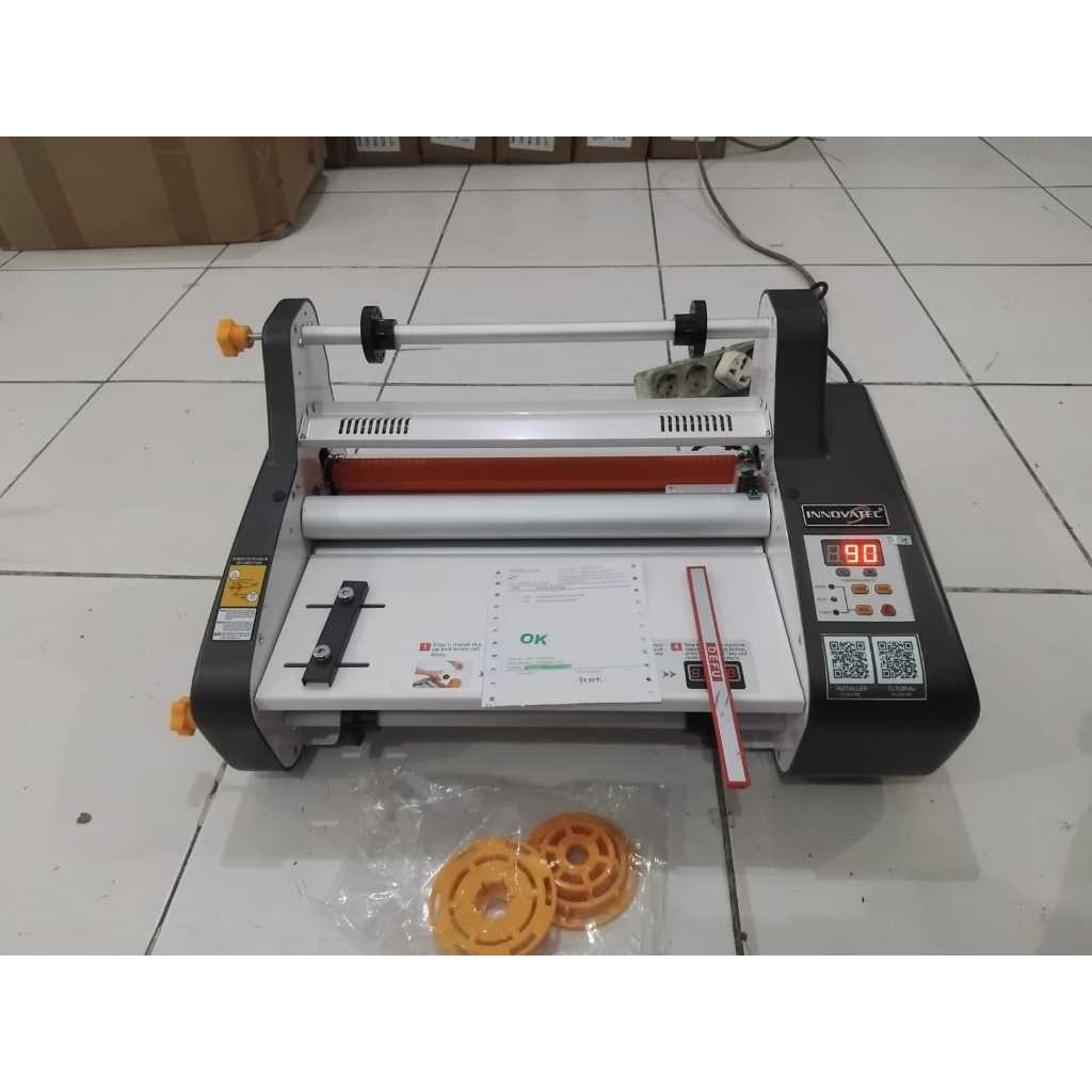 INNOVATEC Mesin Laminasi Roll 3520 Alat Laminating Panas Dingin Terbaru Bkn 3510