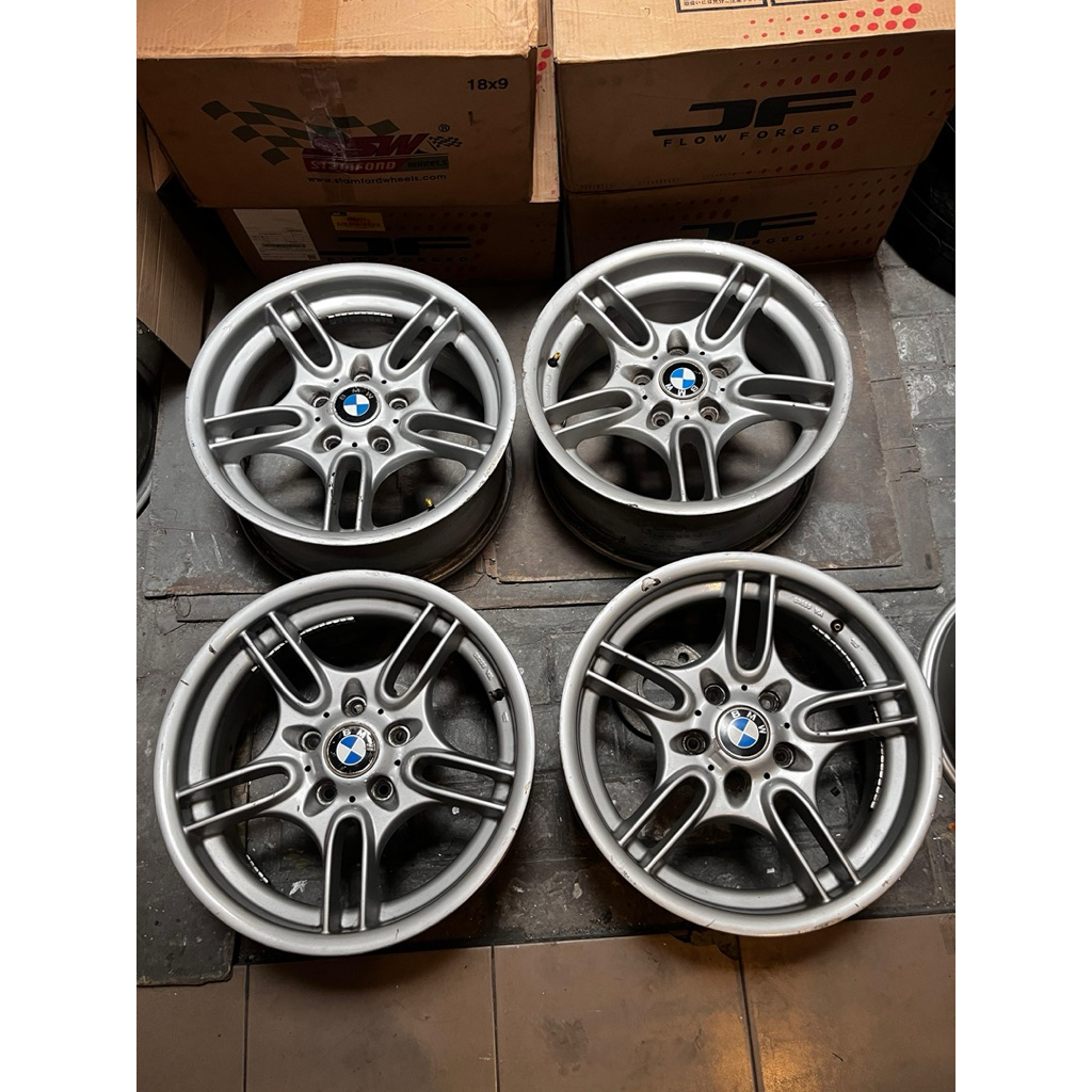 Velg BMW OEM Style 66 Ring 17. Non PN. Lebar 8. Et 35. Pcd 5x120. For BMW E36, E46, dll