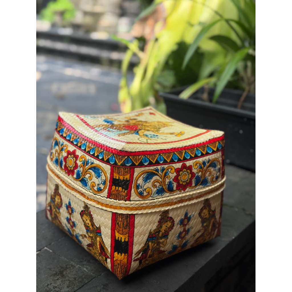 keben wayang kamasan warna terbaru biru cantik