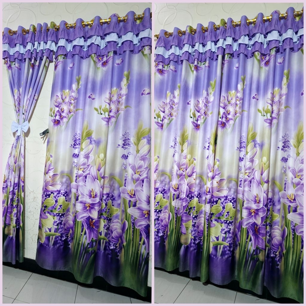 Gorden Rumbai Susun Pita/Ring//smokring L/P 130cmx220cm