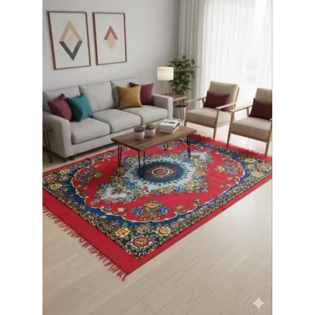 Karpet Ambal Hiasan Permadani Jaguar Jasmine Sylvester Jumbo Tebal