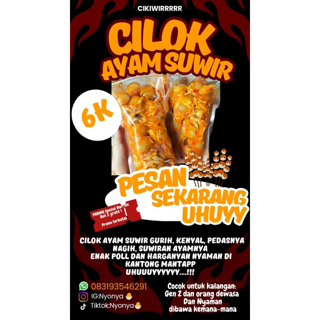 Cilok Ayam Suwir