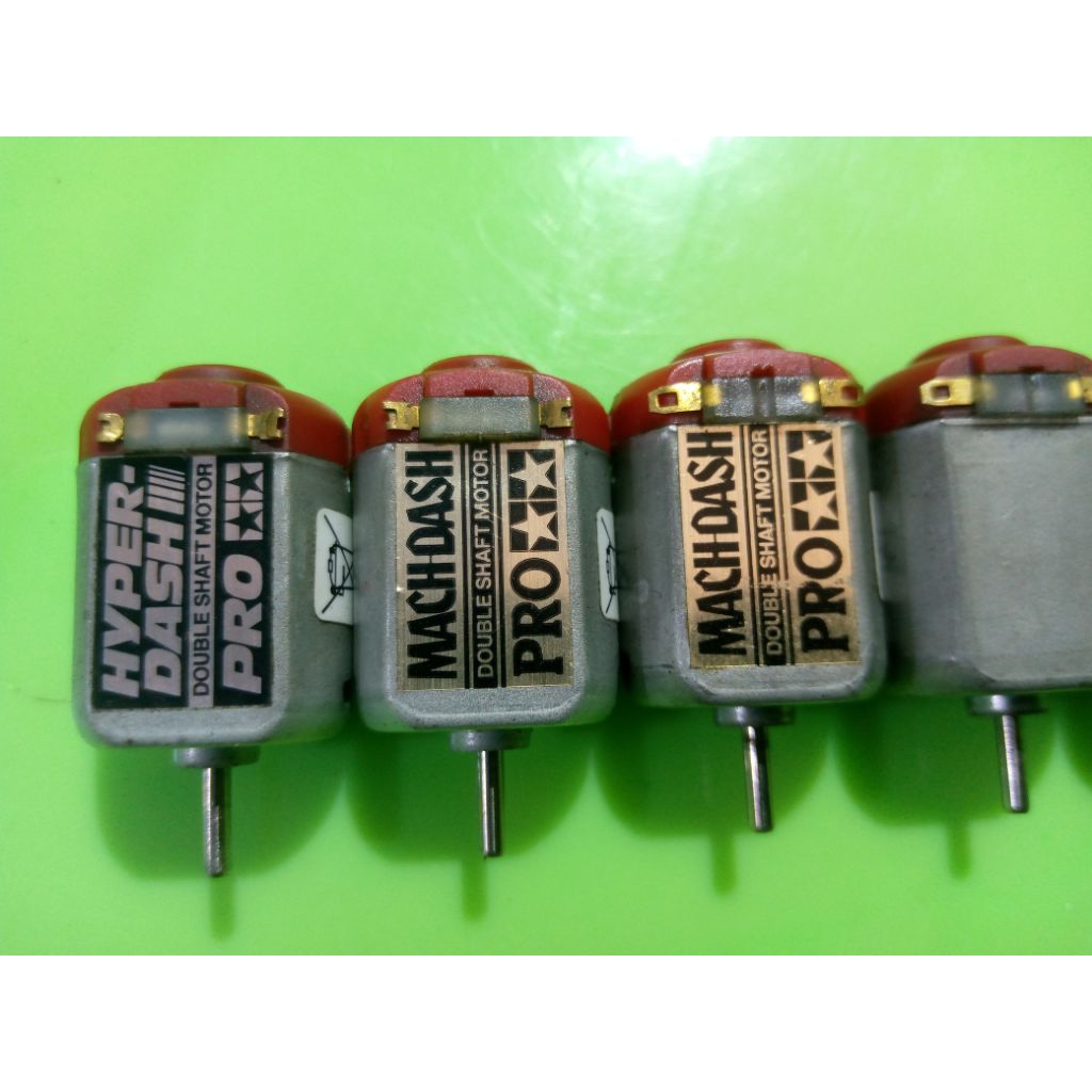 dinamo Tamiya hyper Dash n Mach Dash bekas