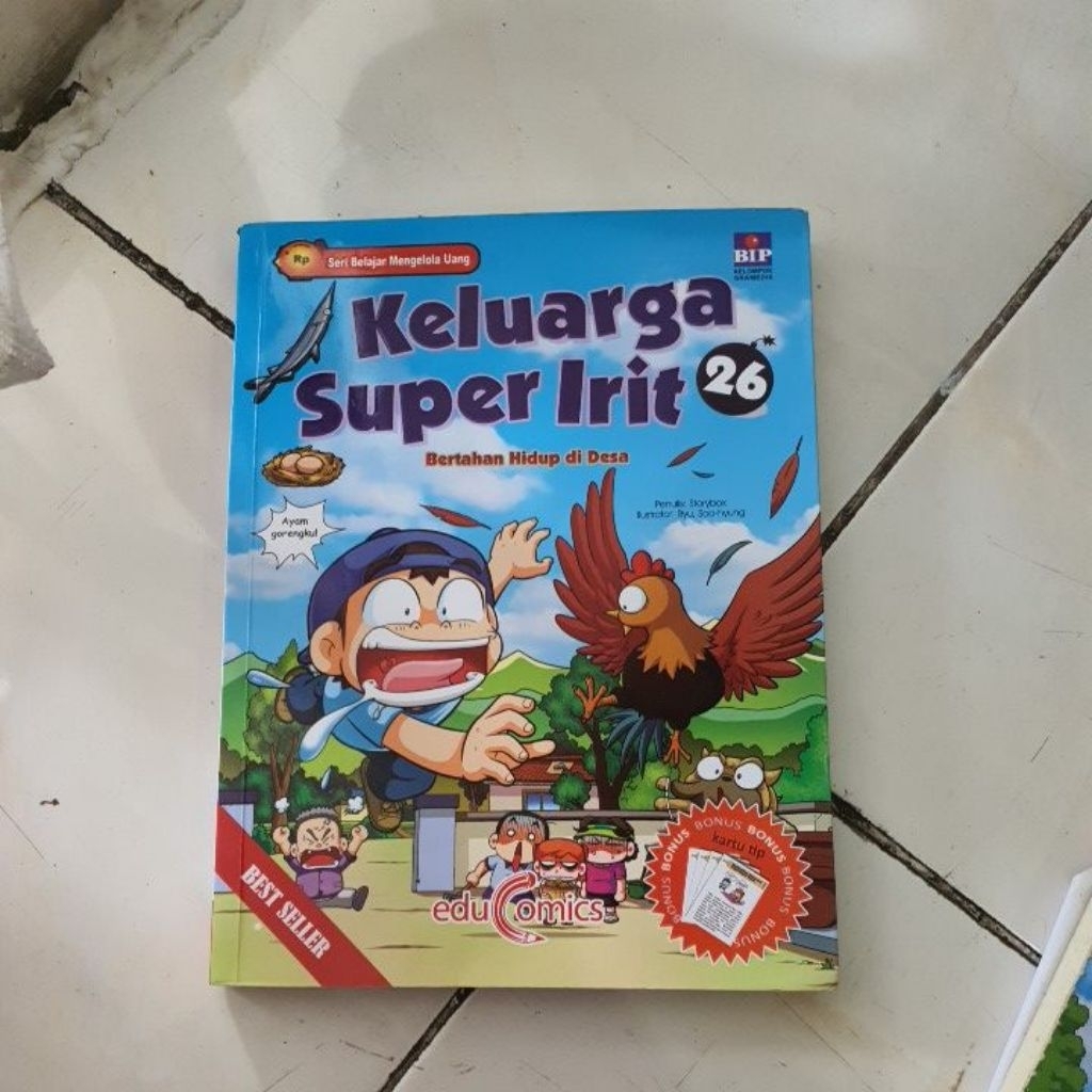 Preloved Buku cerita Keluarga Super irit vol 8 26 18