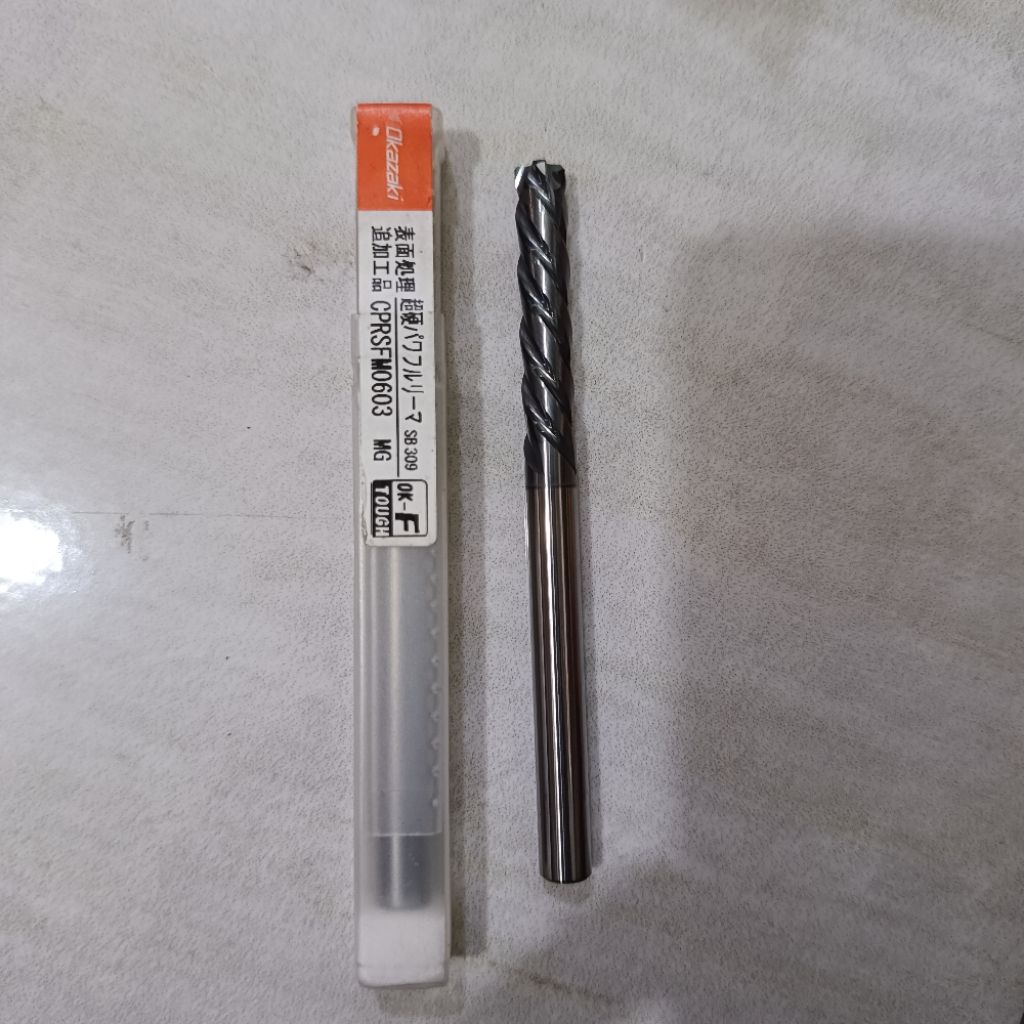 okazaki reamer spiral 6.03mm reamer carbide , chucking reamer
