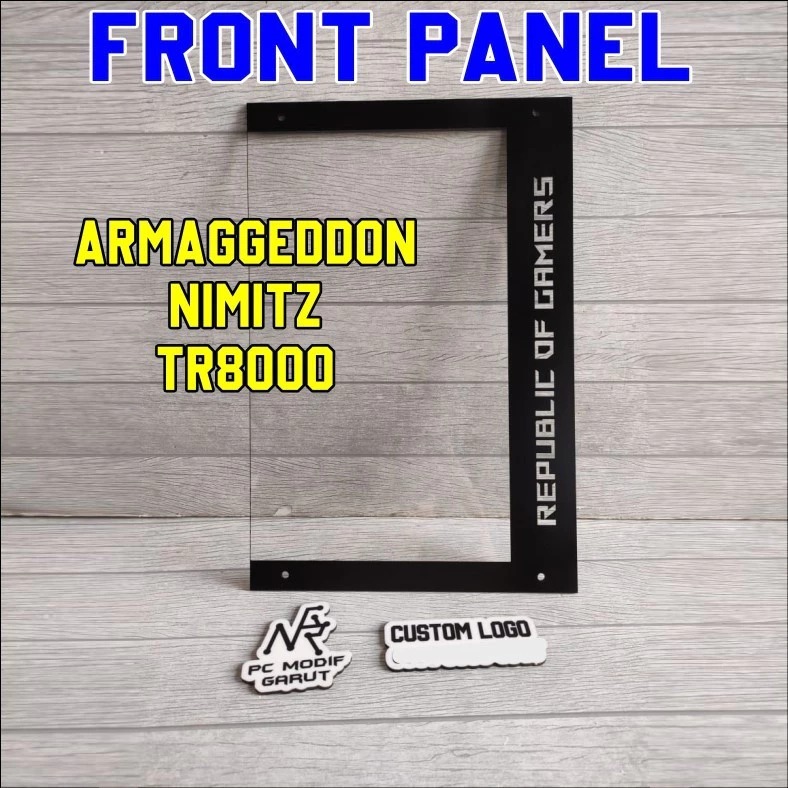FRONT PANEL ARMAGGEDDON NIMITZ TR8000 CUSTOM