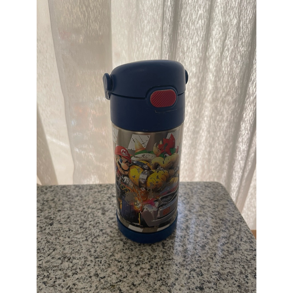 preloved thermos funtainer 12oz mario