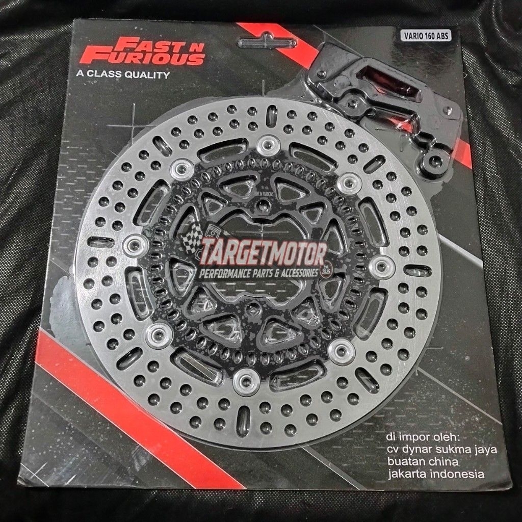 Fast n Furious Piringan Cakram 260mm Vario 160 ABS Plus Braket - High Quality Floating Disc