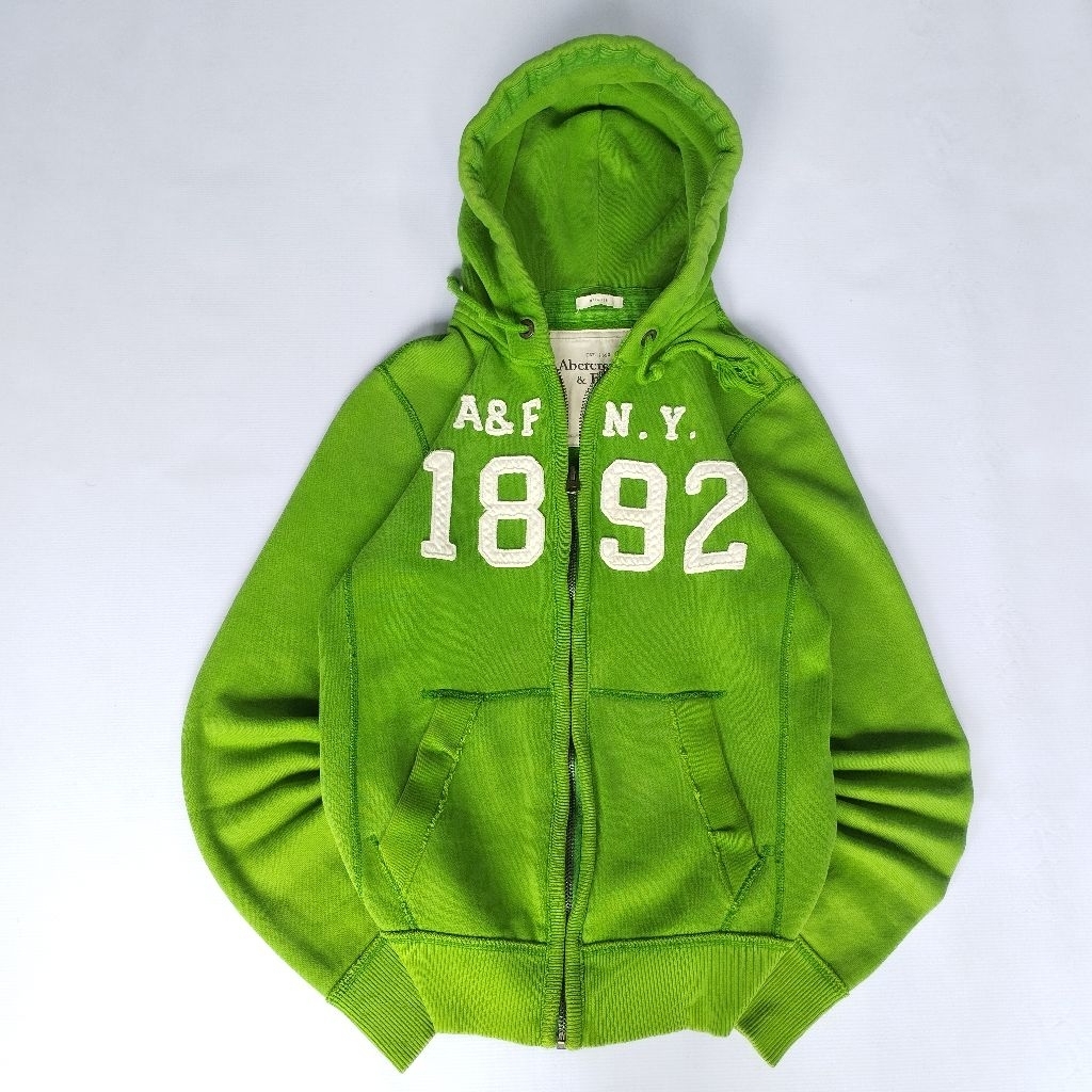 Hoodie Abercrombie & Fitch Bordir Logo Original