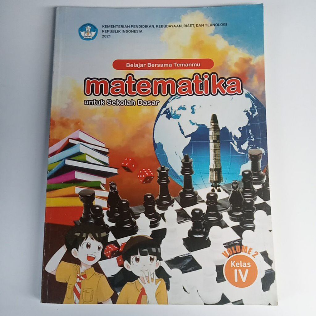 buku matematika kelas 4 SD volume 2 Mendikbud BSE