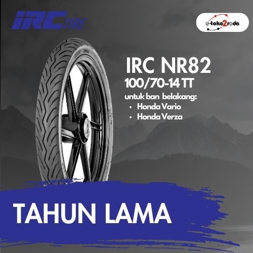 BAN IRC TUBETYPE NR82 100/70 RING 14