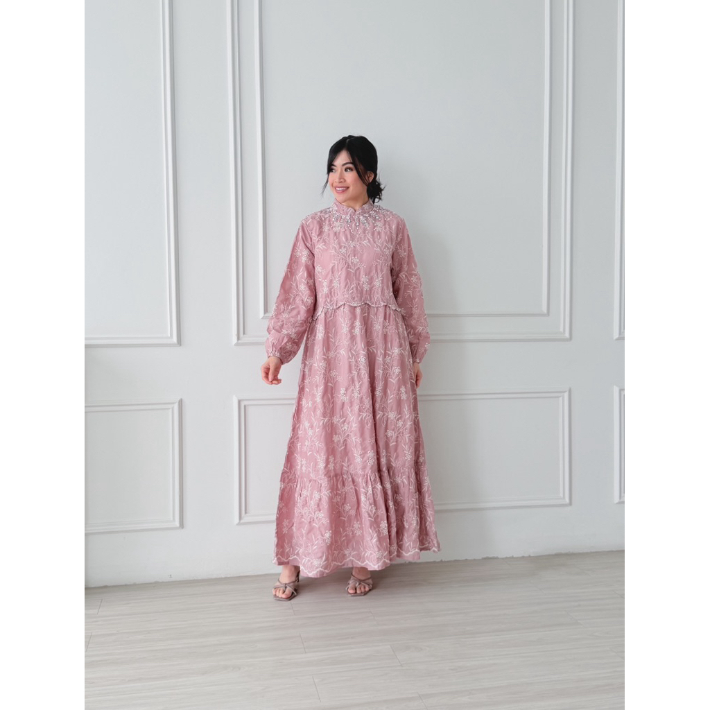 Haiza Embroidery Eyelet Dress