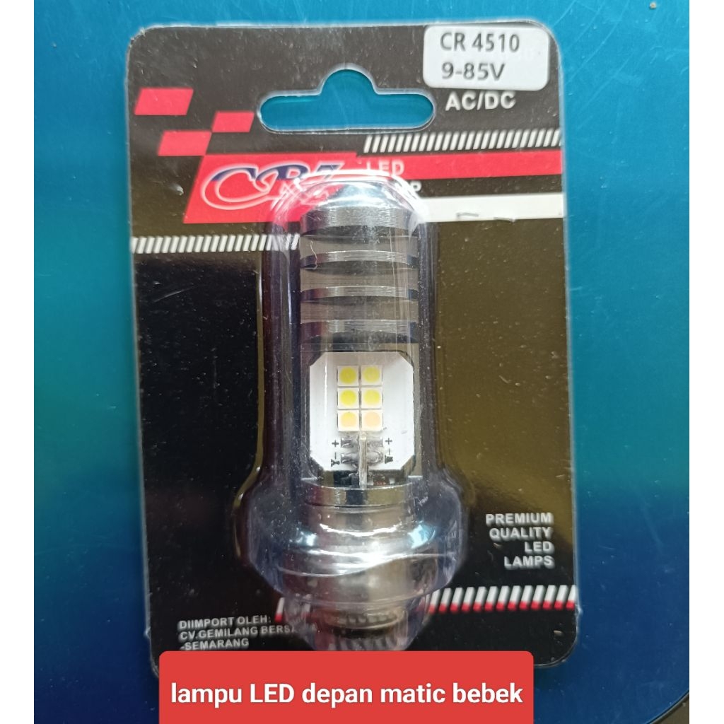 Lampu depan Led motor matic bebek