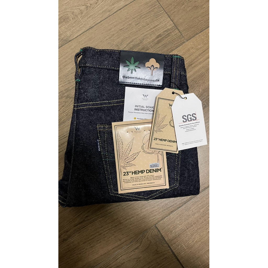 WINGMAN DENIM - HEMP 23Oz