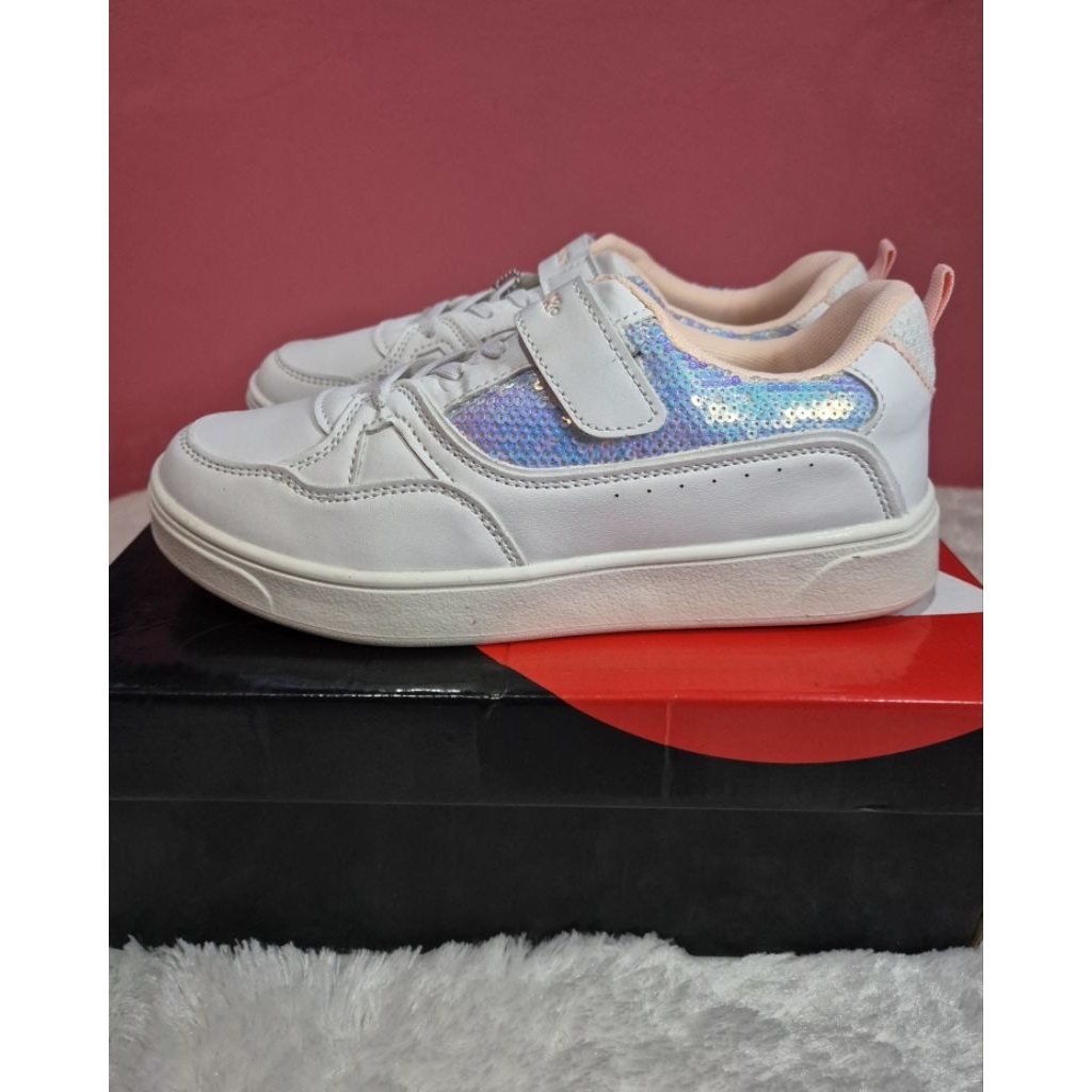 Airwalk Balin JR White Sepatu Sneakers Anak Perempuan Warna Putih |Girls Kids Sneakers Shoes Airwalk