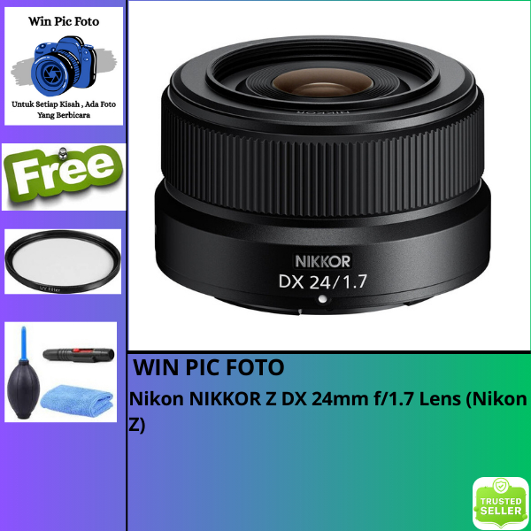 Lensa Nikon NIKKOR Z DX 24mm f/1.7 Lens (Nikon Z) / nikon z 24mm