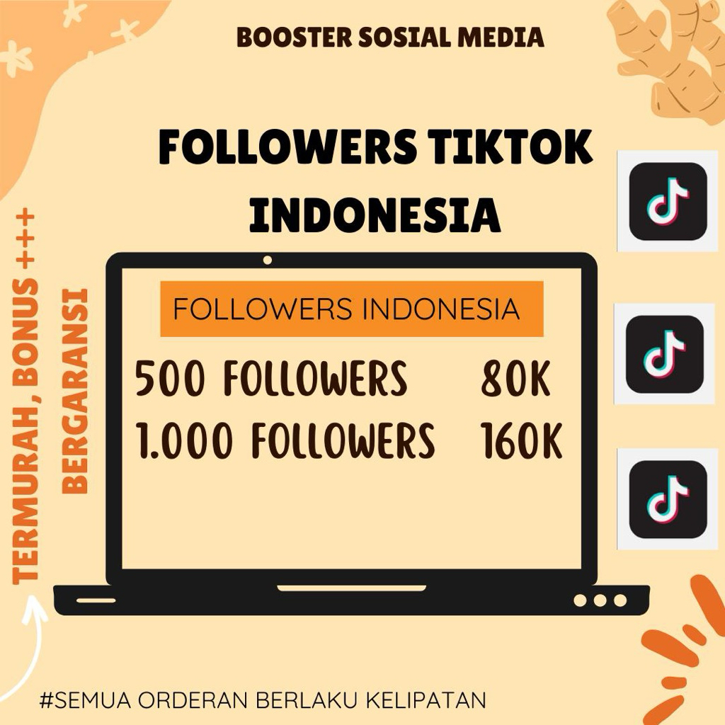 Followers Tiktok Indonesia Permanen